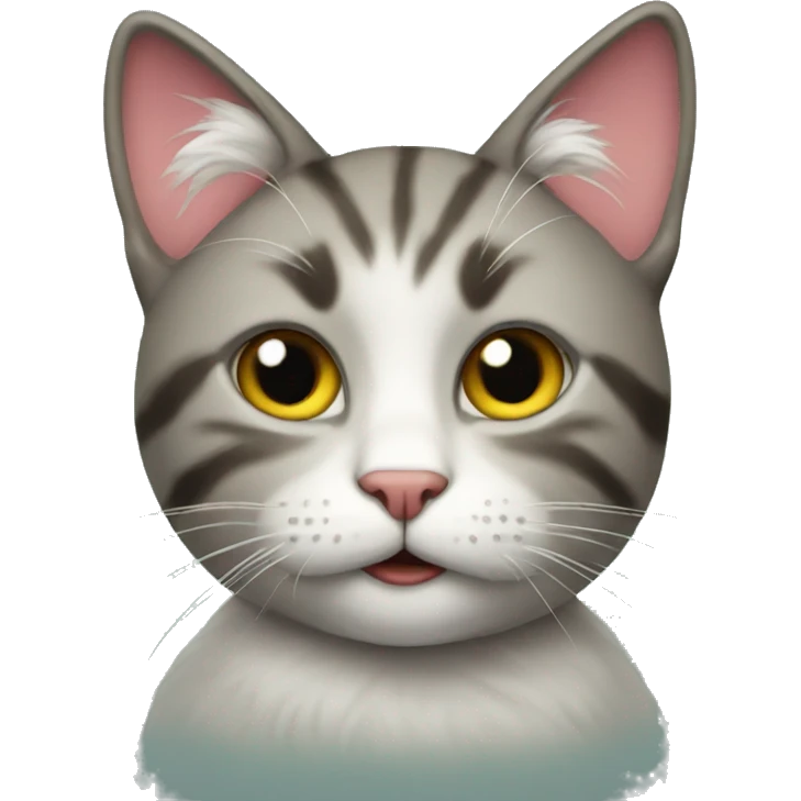 Christmas cat emoji