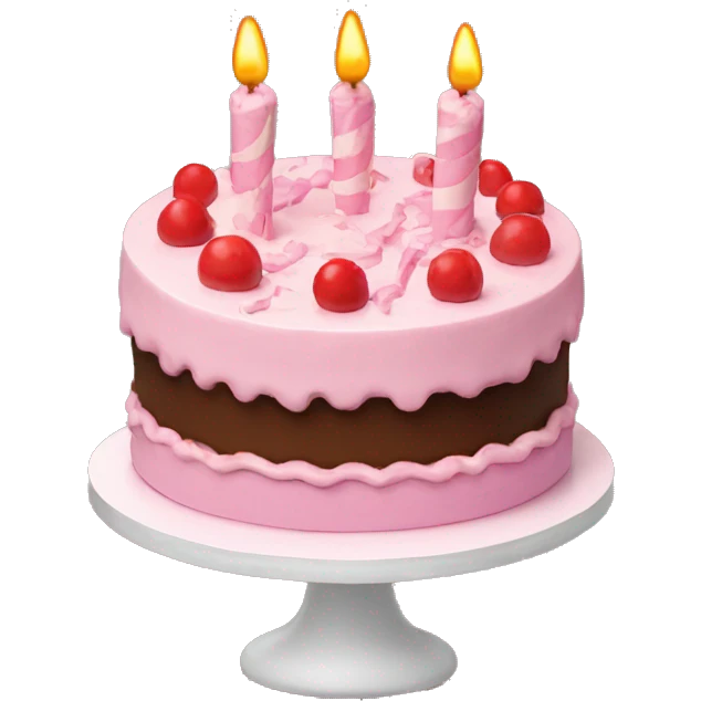 9.29 Birthday cake emoji