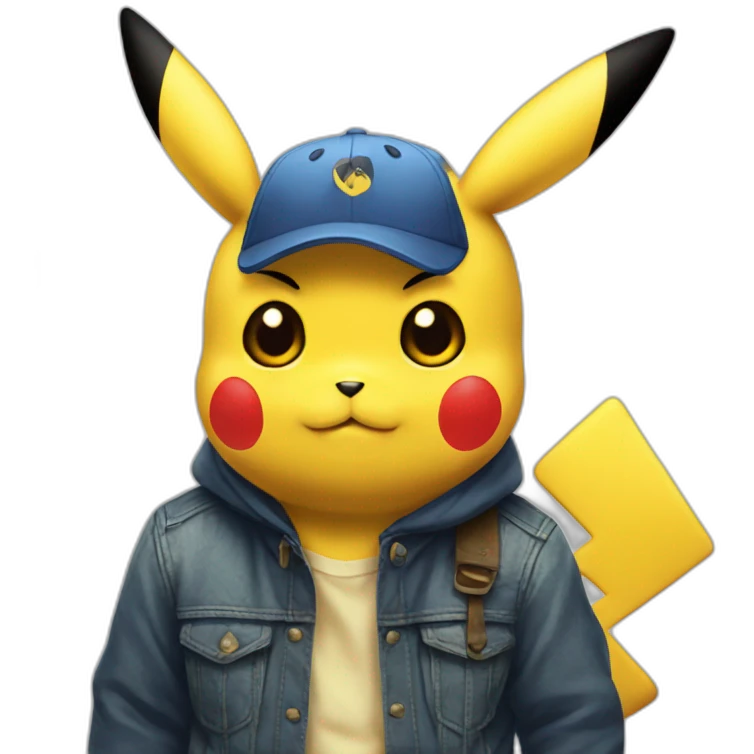 Pikachu kiubi emoji