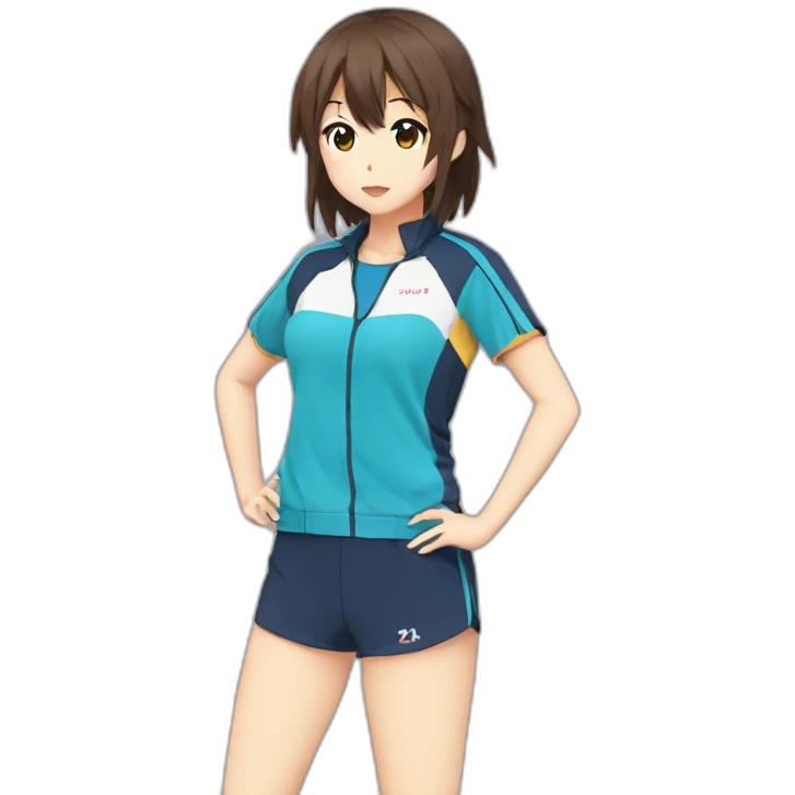 Haruhi Suzumiya In sportswear emoji