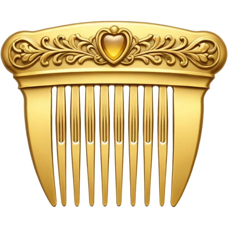 golden comb emoji