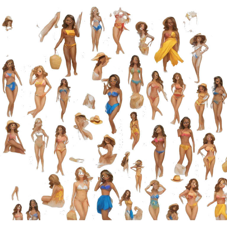 beach women emoji
