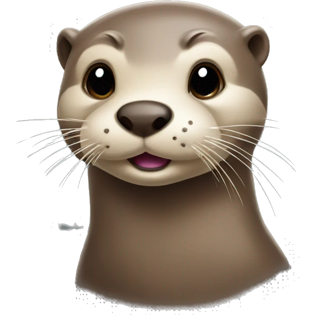Otter mit Schleife emoji