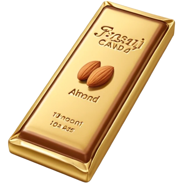 Almond candy bar emoji