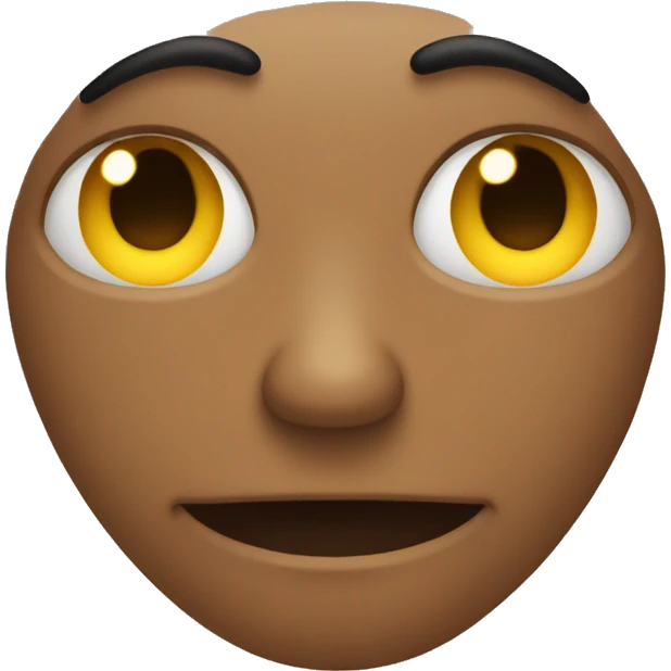 Staring through smiling with love, the base emoji has to be 🙂. emoji