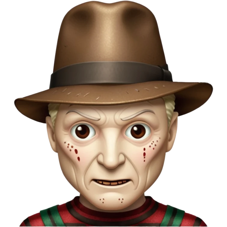 glitter claw freddy krueger emoji