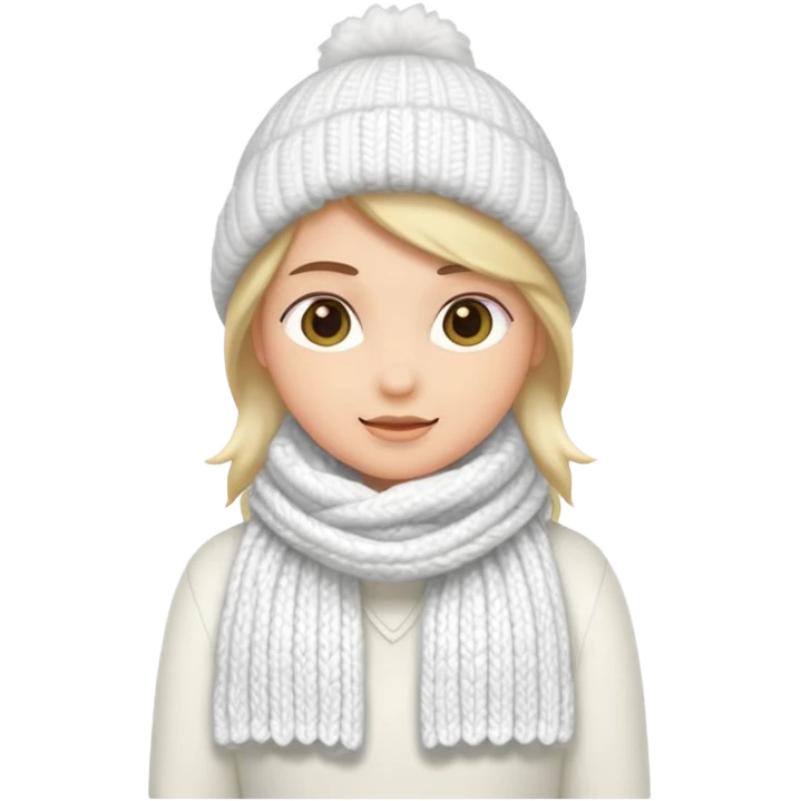 scarf: blanca emoji