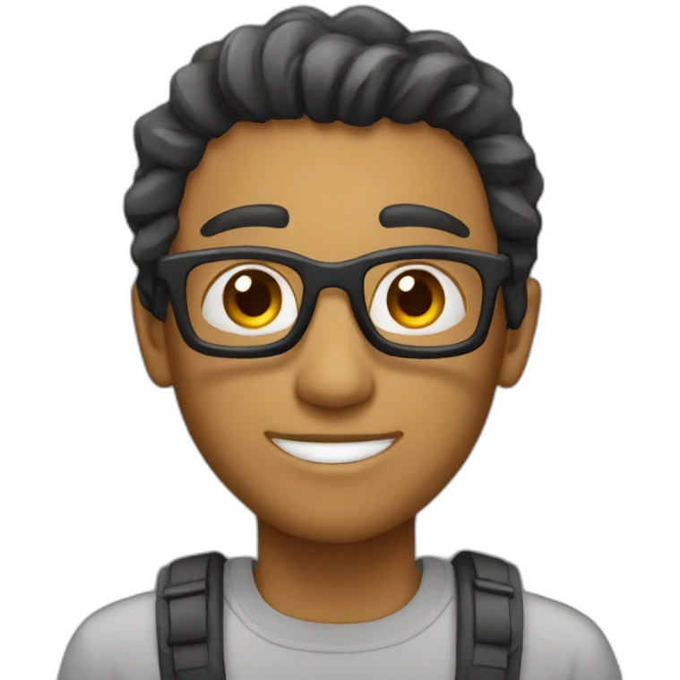 Chat sur homme emoji