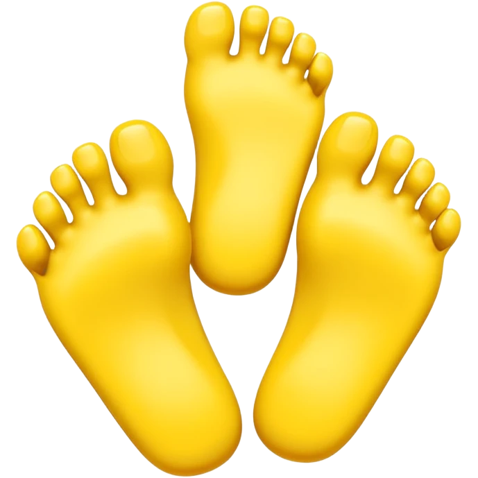 Toes crossed yellow emoji emoji