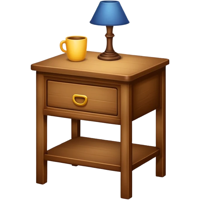 night table empty emoji