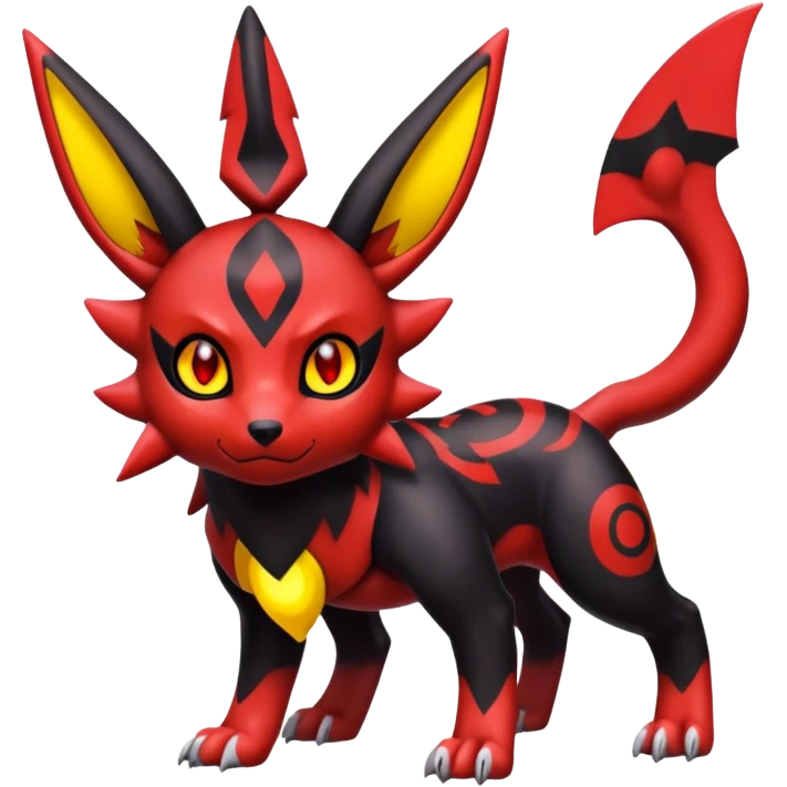 Guilmon-Umbreon-hybrid emoji