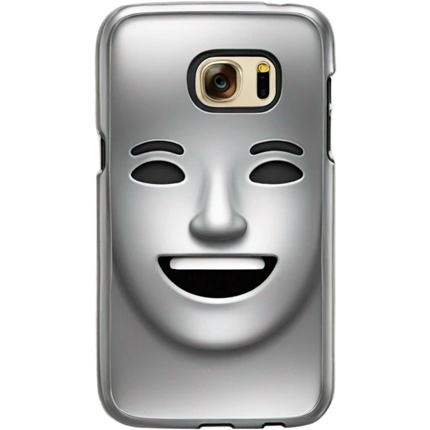 Metallic luxury case emoji