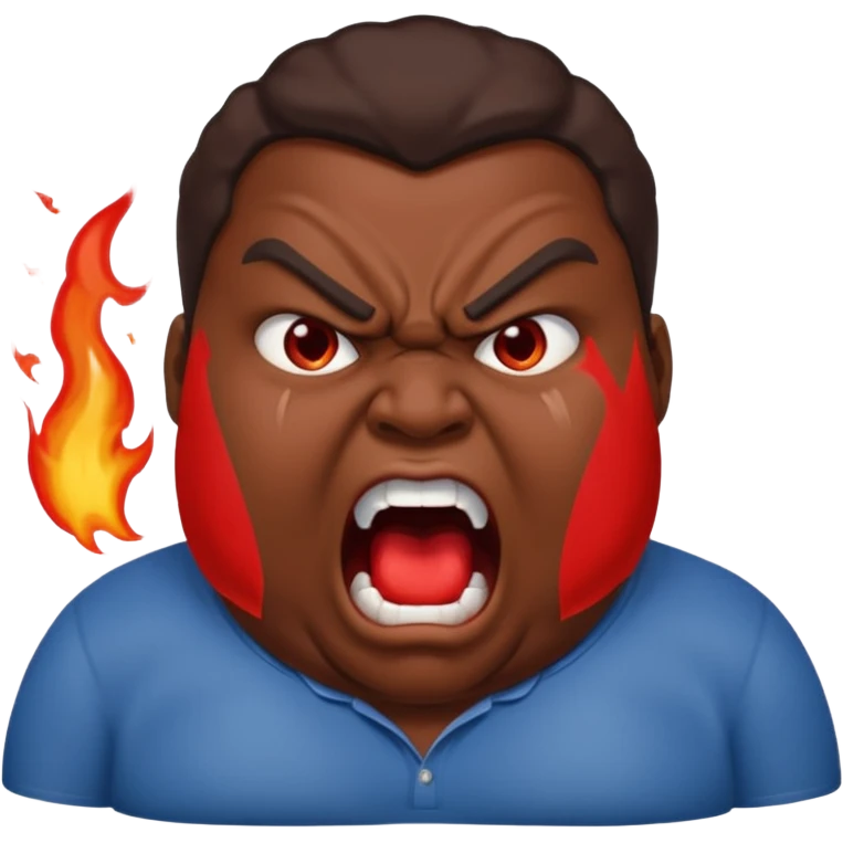 gum tsion emoji very not nice rude shouting ragebaiter fat ugly fat  emoji