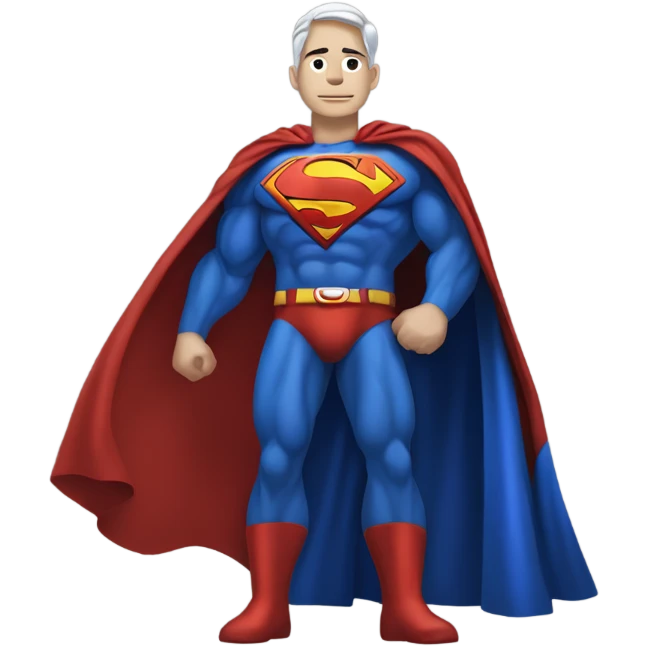 Darkseid holding Superman’s cape emoji