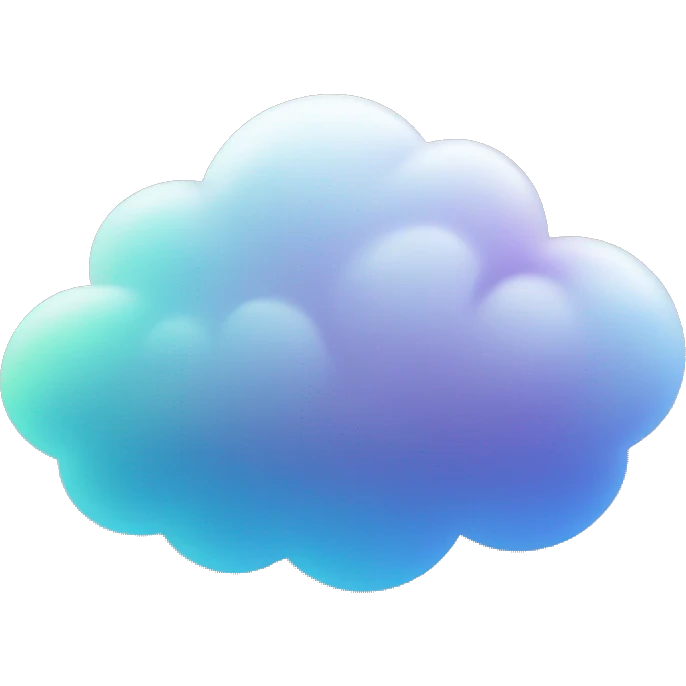 gradient cloud emote emoji