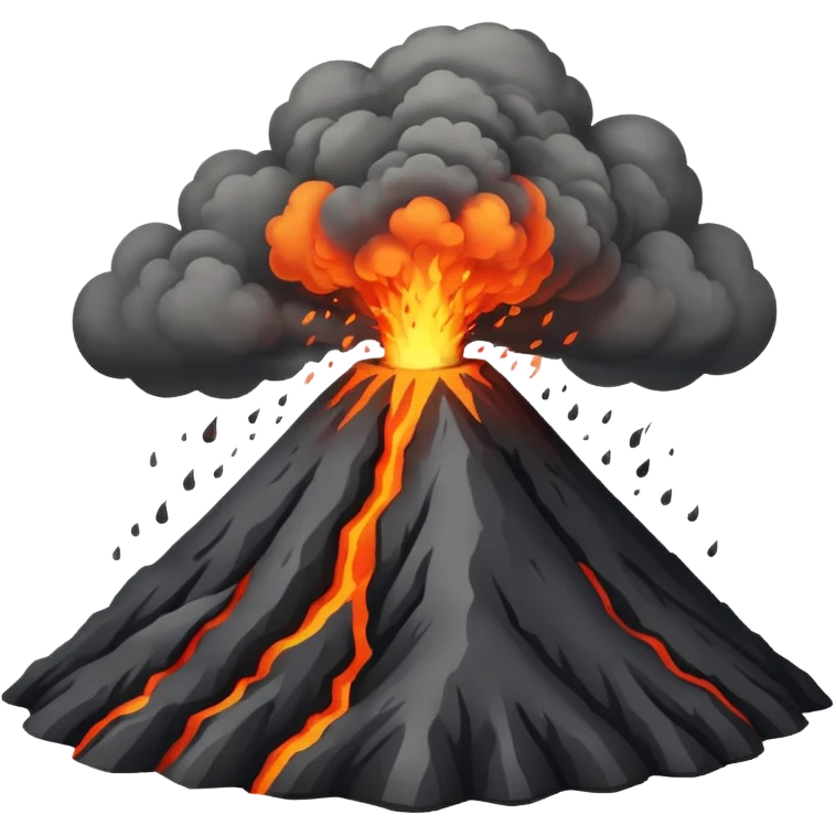 volcano emoji