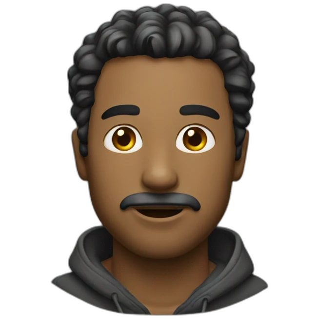 Man looki emoji
