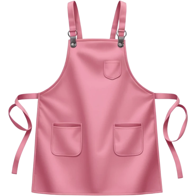 pink apron emoji
