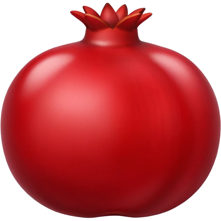 Make a pomegranate emoji emoji
