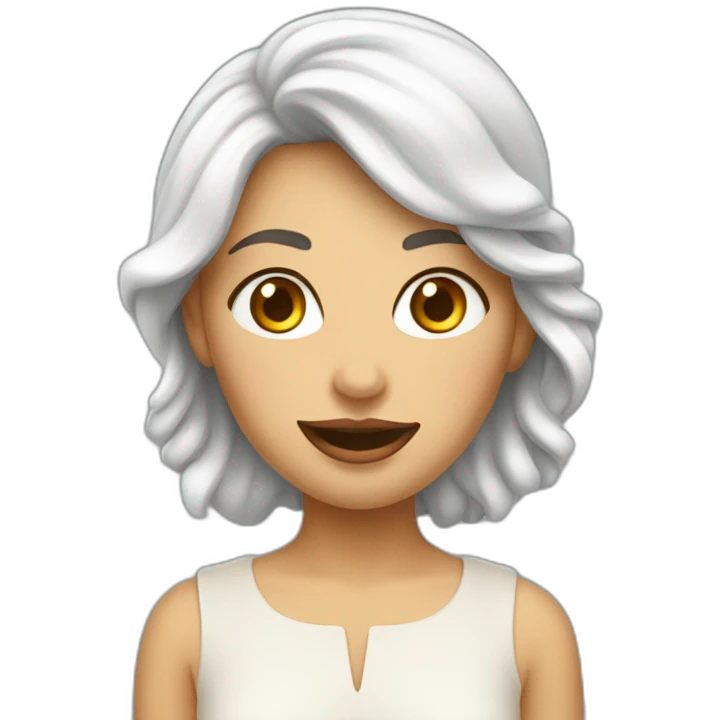 femme-leche-une-glace emoji