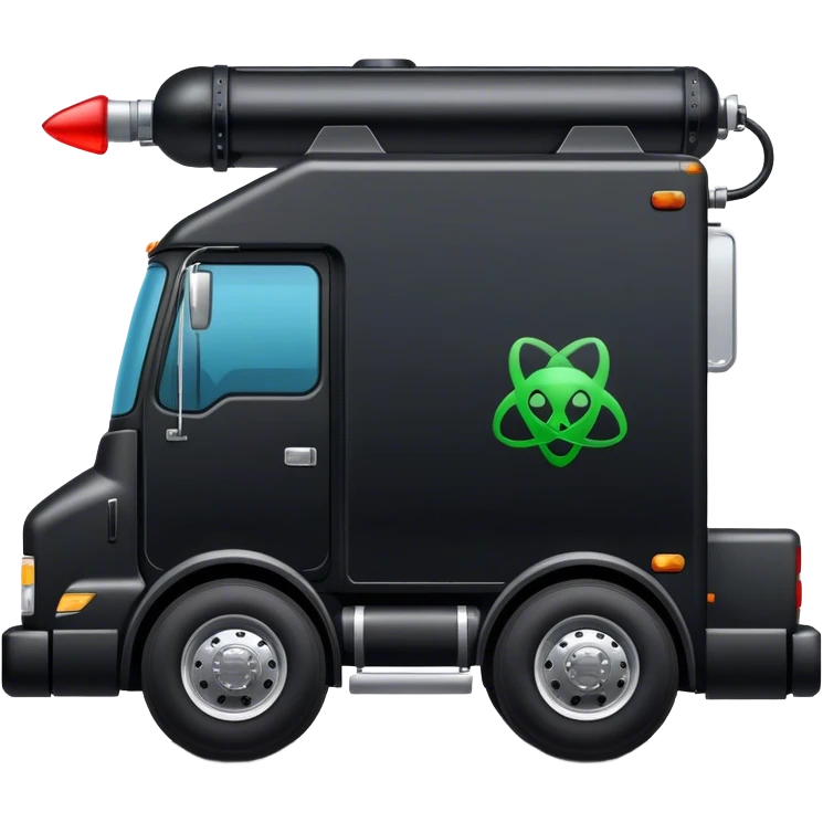 Martian BIg Black Drug Truck Rear emoji