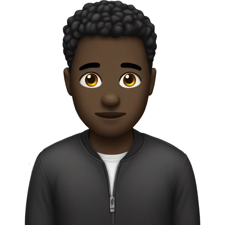 Black heartbreak emoji