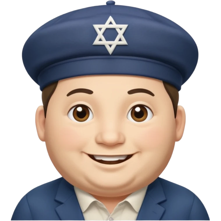 Fat Jewish man emoji
