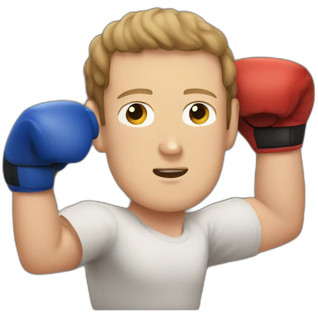Mark Zuckerberg boxing emoji