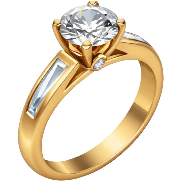 Hand with engagement ring emoji