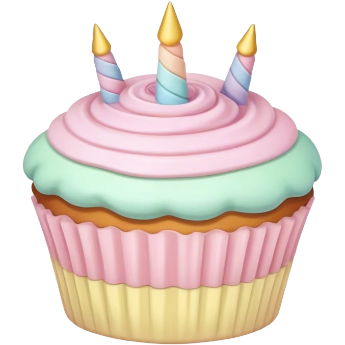 Fairy pastel cake emoji