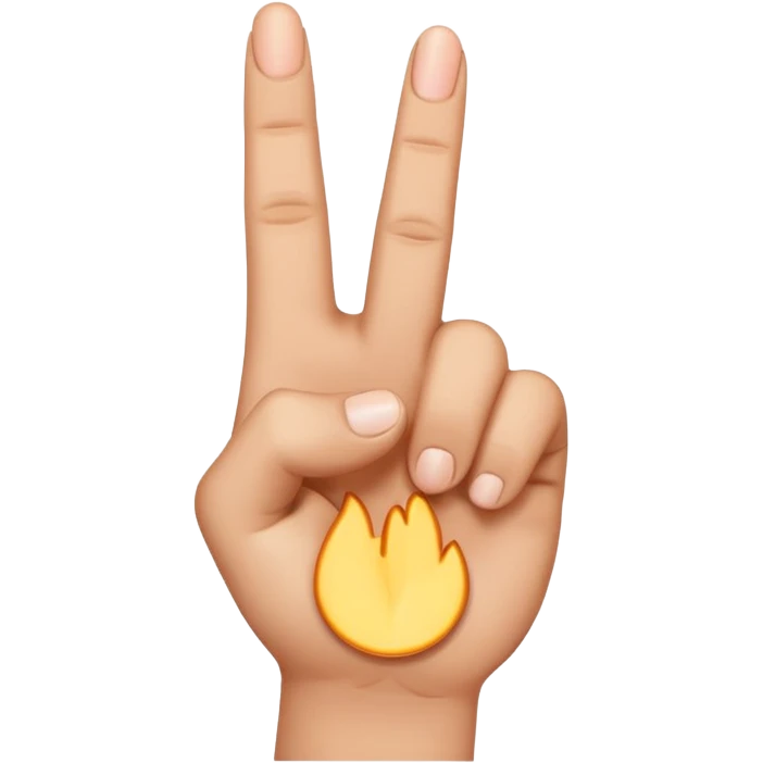  Can you do the Oke or perfect sign but than with de middle vinger.  emoji