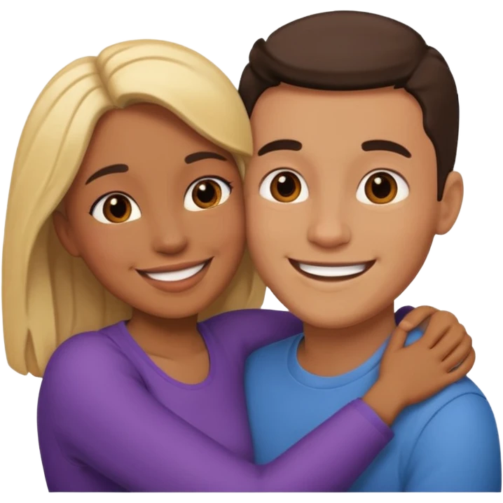 couples hug emoji