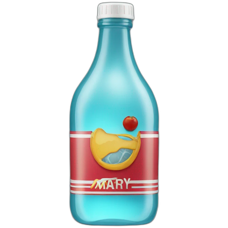 Marty McFly bottle emoji