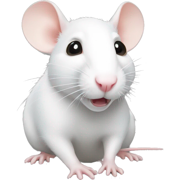 White rat emoji