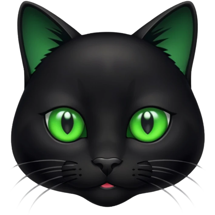 Black cat emoji