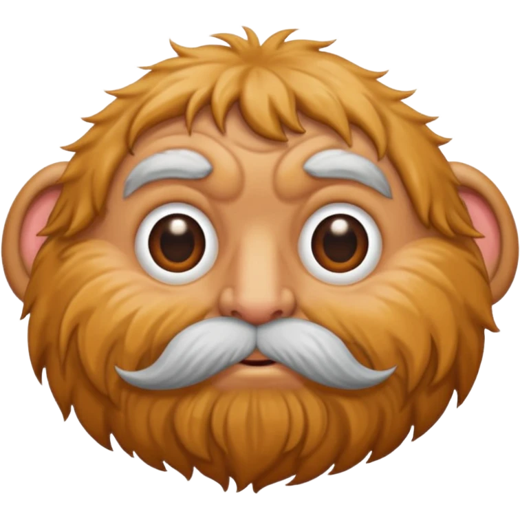 hairy testicles emoji