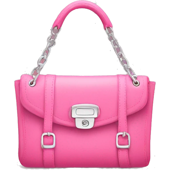 Pink channel purse emoji