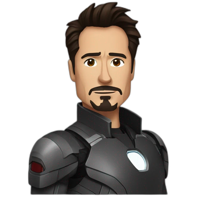 Tony Stark/Ironman emoji