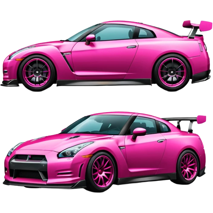 hot pink skyline gtr 35  emoji