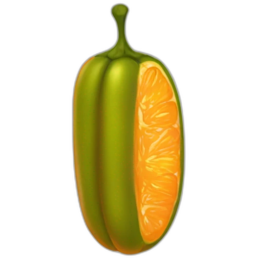 orange-pickle emoji