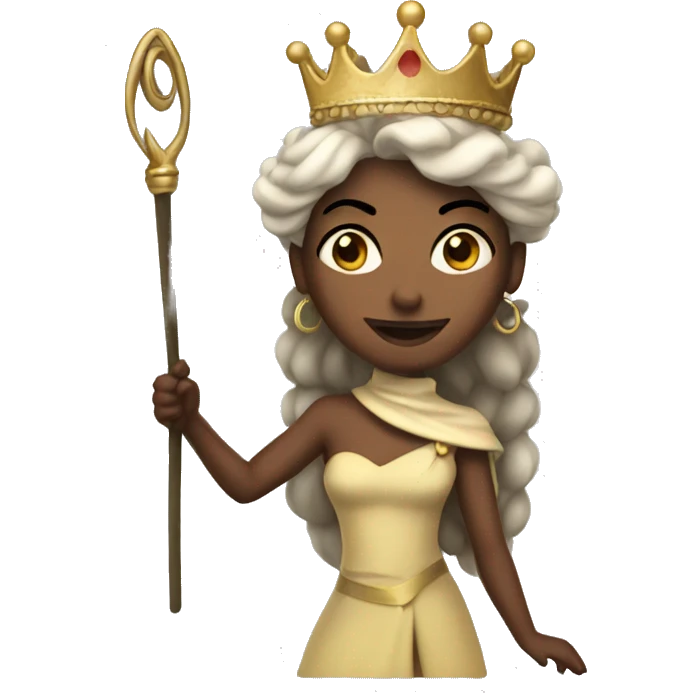 queen with whip emoji