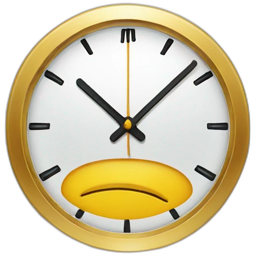 reloj emoji