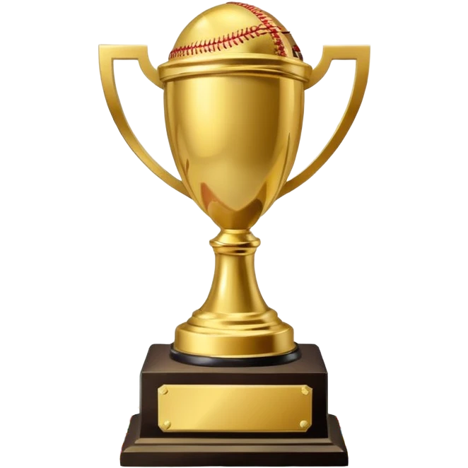 emoji of a cricket trophy with confetti, inspired by the movie Jersey emoji