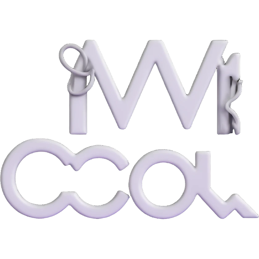 connected flowing BLK letters with silver outline, where all letters are joined together in one continuous design emoji