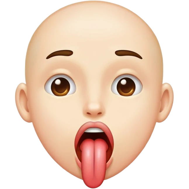 tongue sticking out emoji