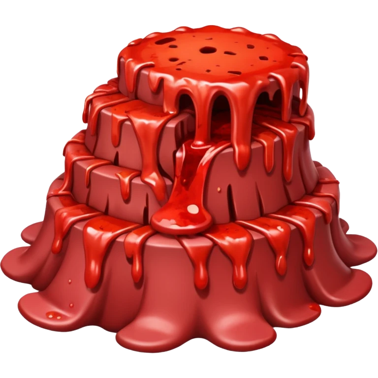 Bloody pile of guts emoji