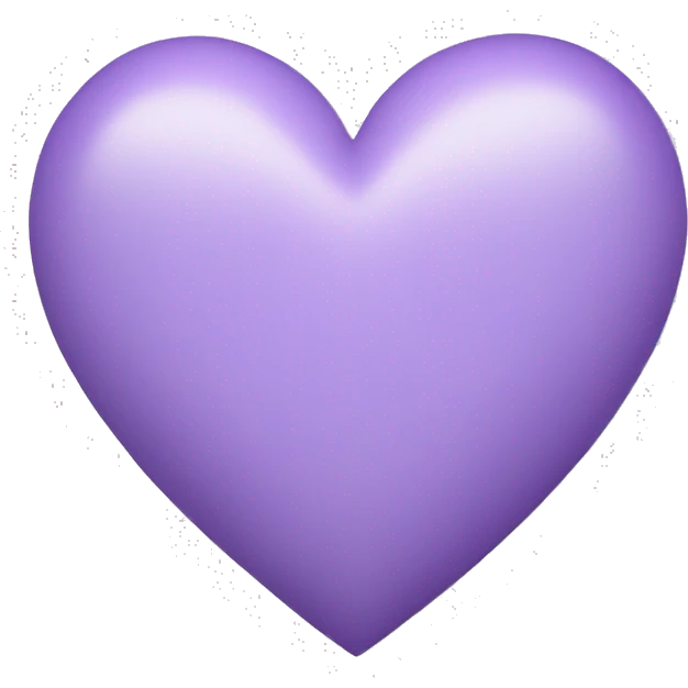 Light Purple Heart  emoji
