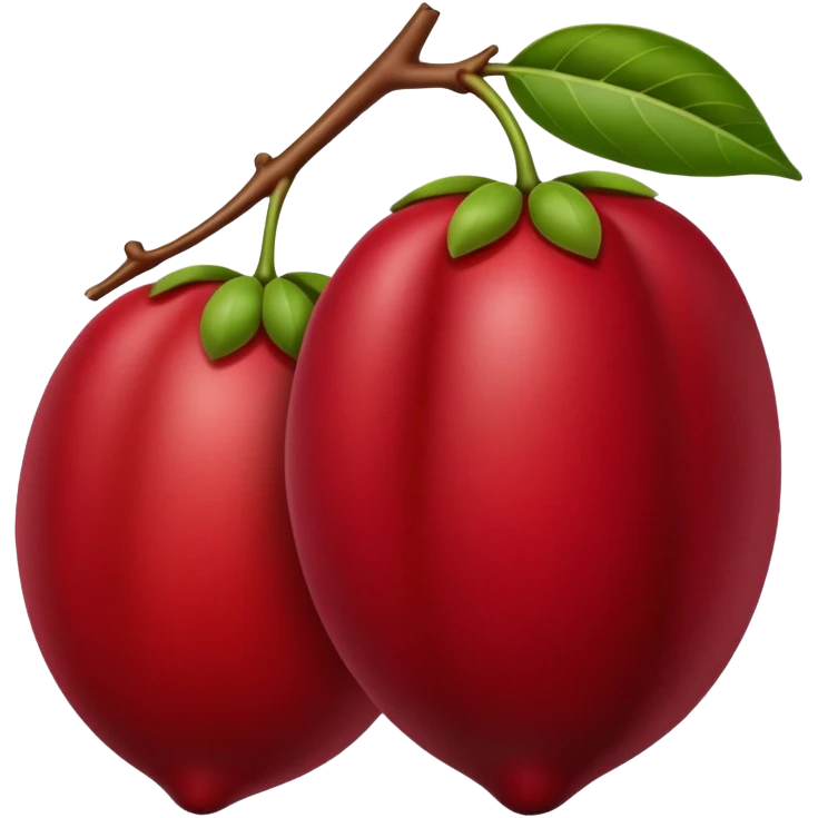 tamarillo fruit without eyes emoji