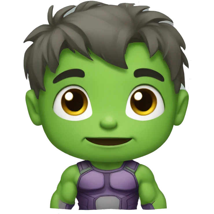 Baby hulk emoji