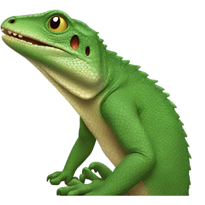lagarto llorando emoji